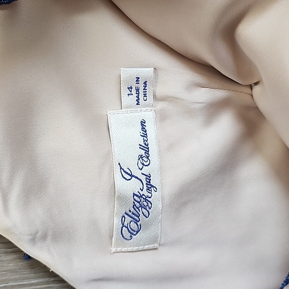 Eliza J Blue Lace Dress - Picture 10 of 15